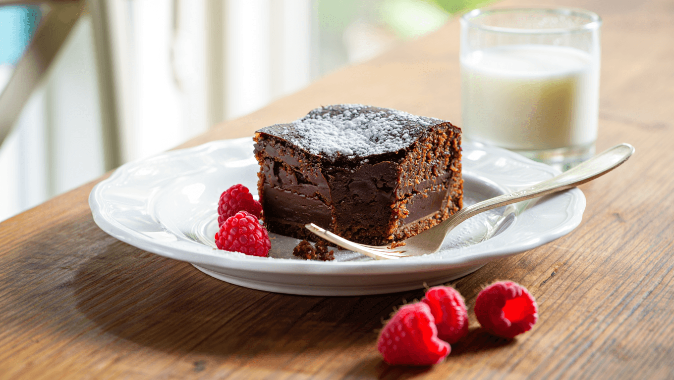 Moelleux au chocolat sans sucre