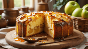 Moelleux aux pommes sans sucre