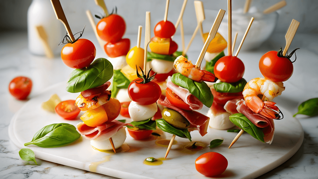 Brochettes apéro