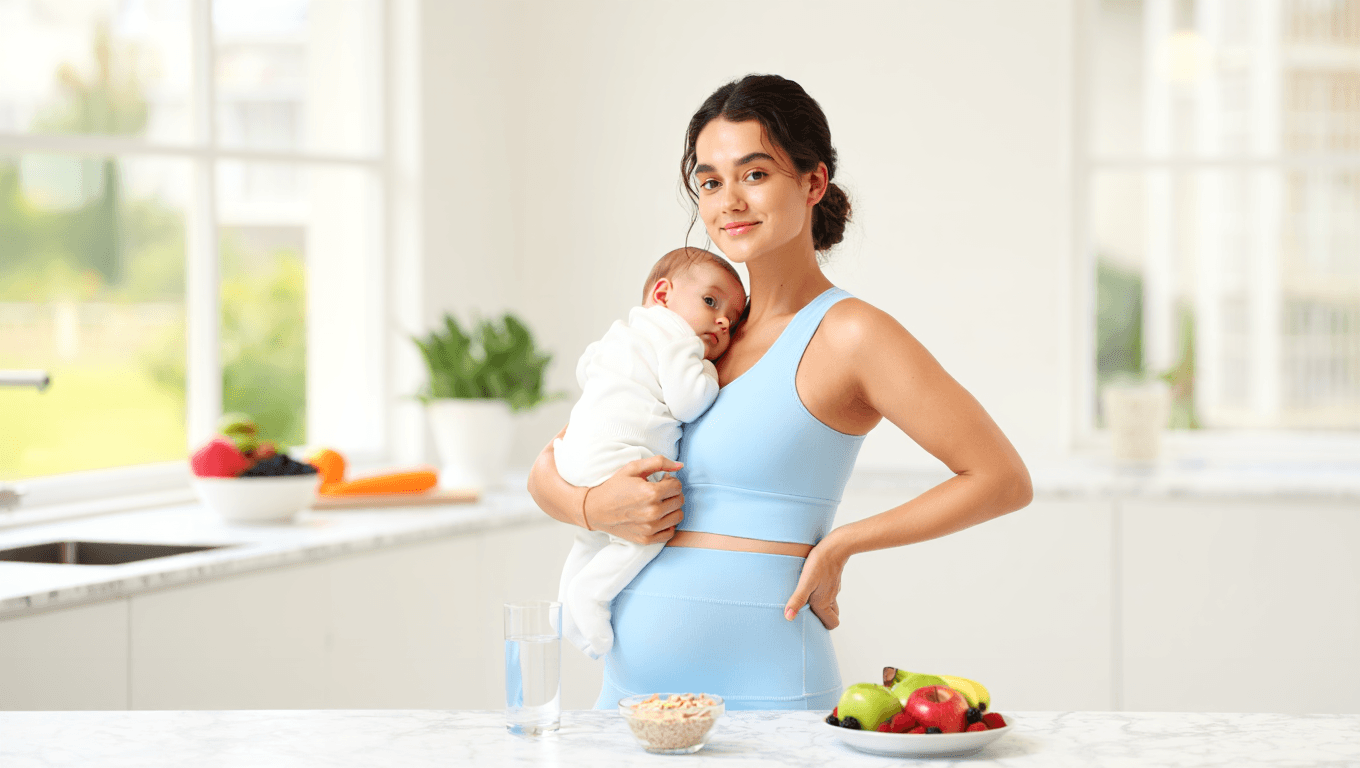 Perte de poids post partum