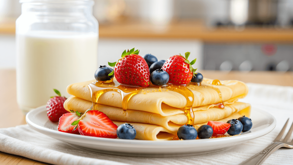 Crêpes sans sucre