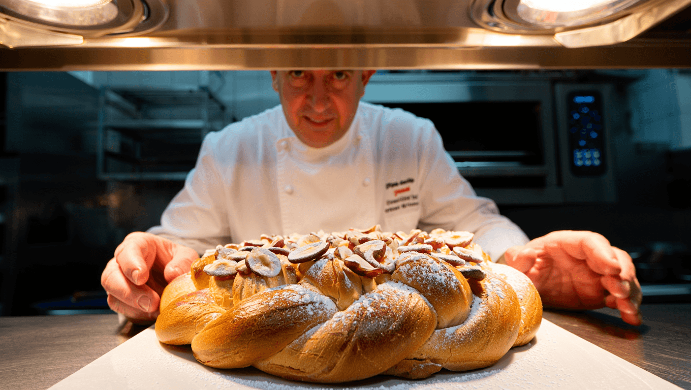 Dessert de fêtes : la brioche
sublimée de Philippe Conticini