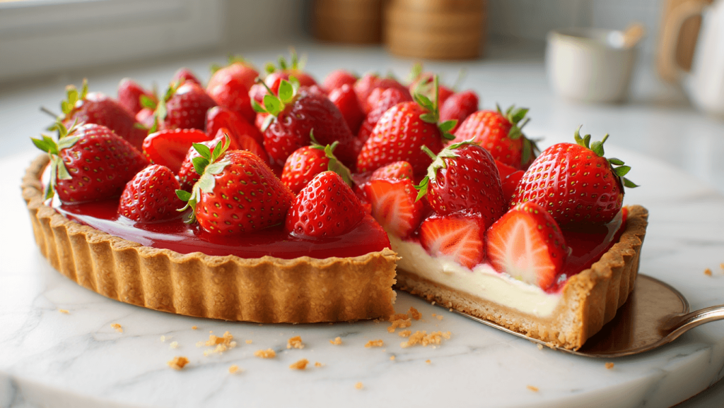 "La meilleure tarte aux
fraises du monde" : voici la recette simplissime de Cyril
Lignac