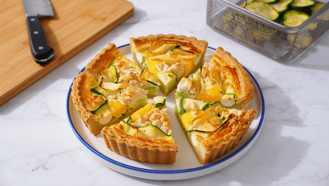 Parfaite quand on est débordé
à la rentrée : voici la recette de la tarte express au Airfryer
prête en seulement 10 minutes