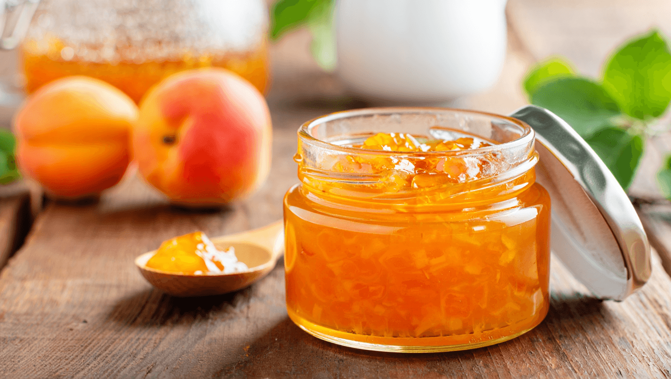 Confiture d'abricots sans sucre