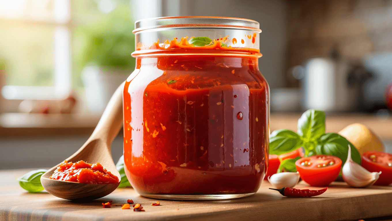 Recette sauce pizza piquante