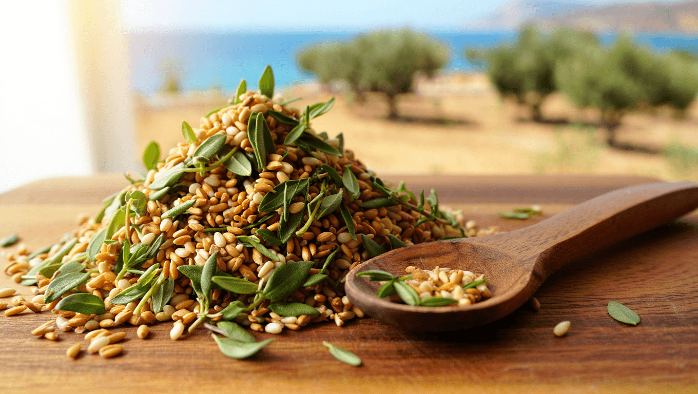 Recette du zaatar libanais