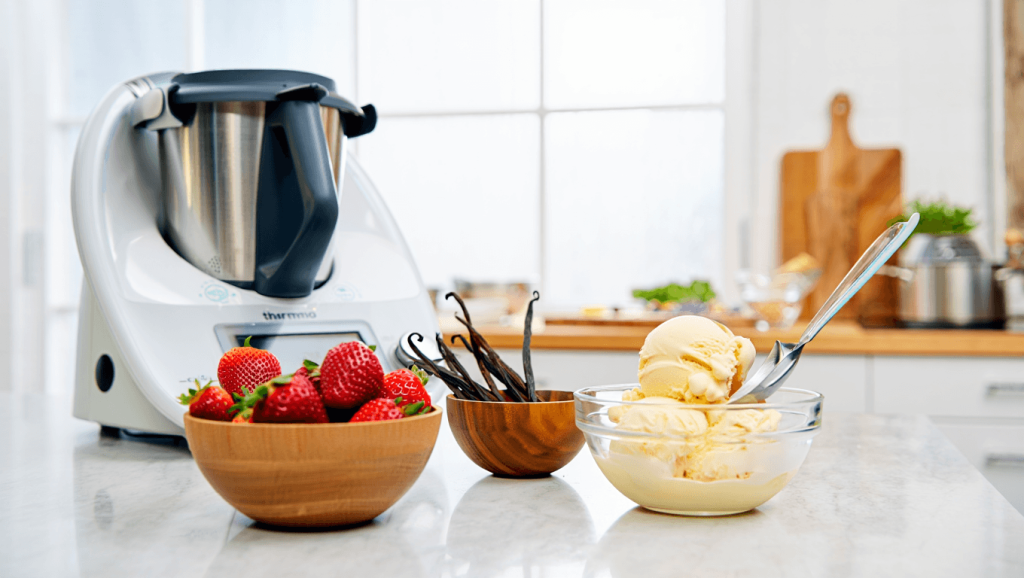 Glace sans sucre au Thermomix