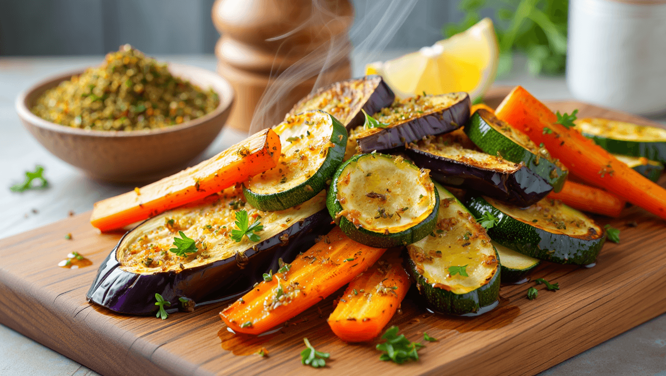 Légumes au zaatar