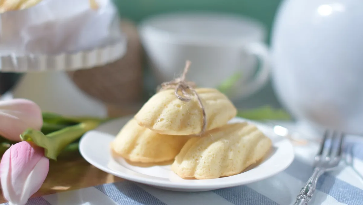 Moule en tôle traditionnel pour madeleines bien beurré et fariné