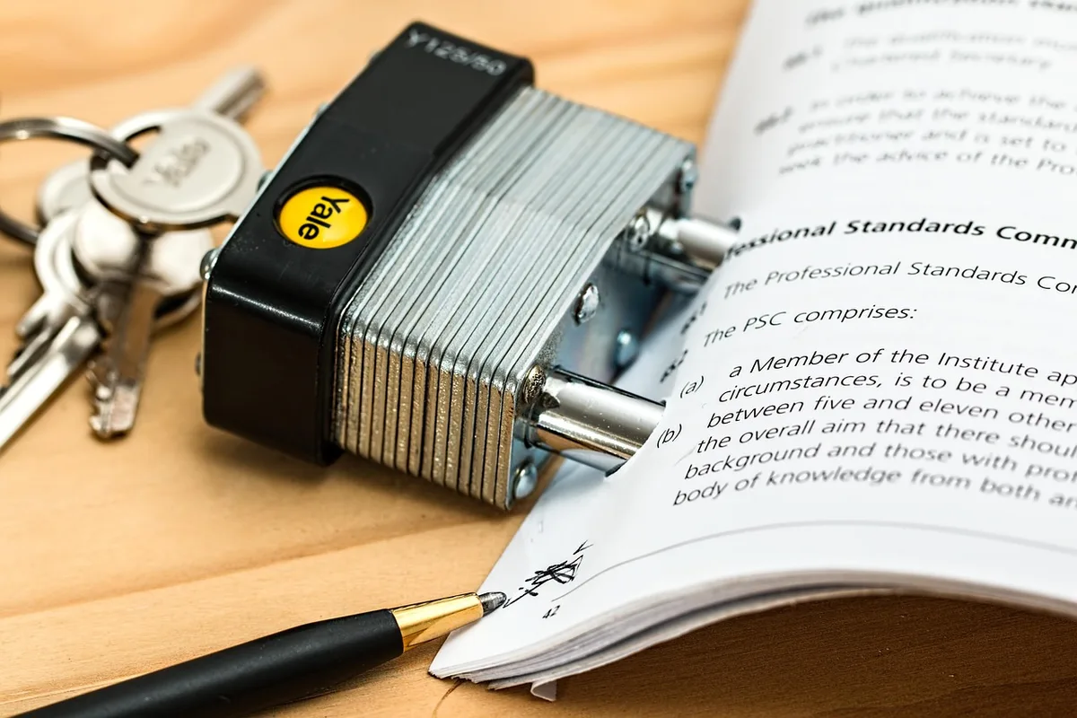 Symbole de sécurité et chiffrement pour la transmission de documents sensibles