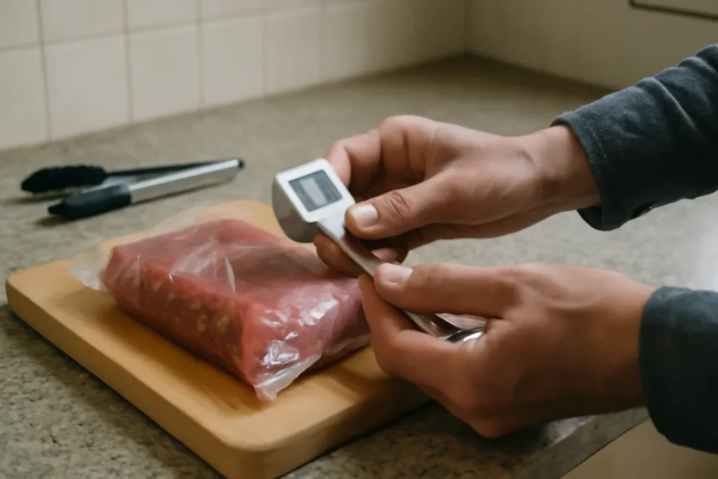 Cuire la viande congelée : est-ce sans danger et comment faire