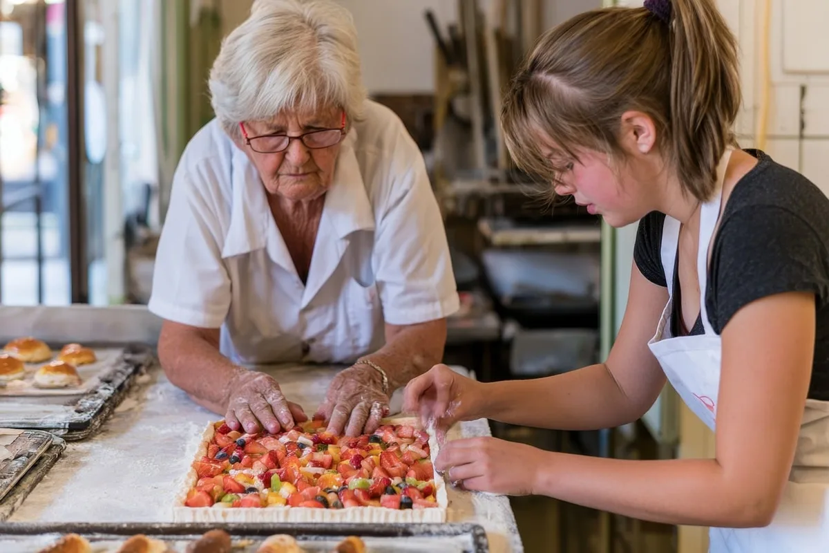 Pâte étalée prête à être foncée dans un moule à tarte sur un plan de travail lumineux
