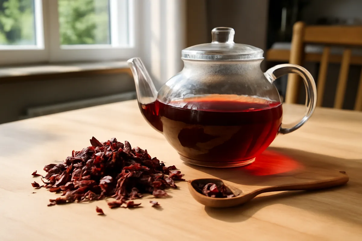 Tisane d'hibiscus : bienfaits, recette et contre-indications
