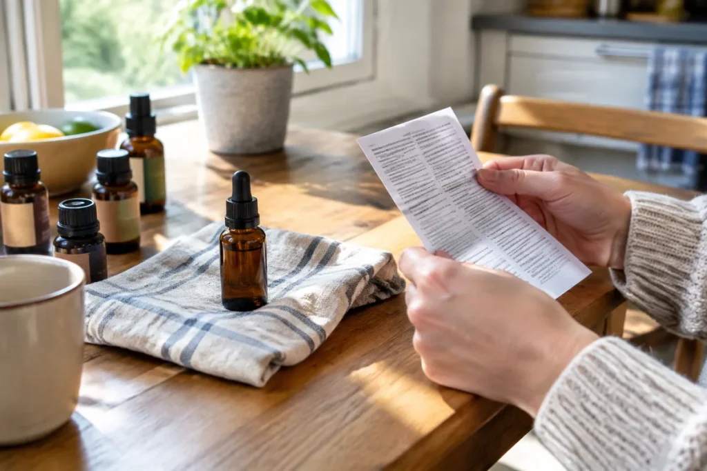 Comment utiliser les huiles essentielles en toute sécurité : précautions et conseils