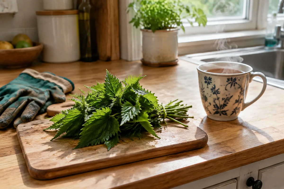 Tisane d'ortie : bienfaits, préparation et précautions